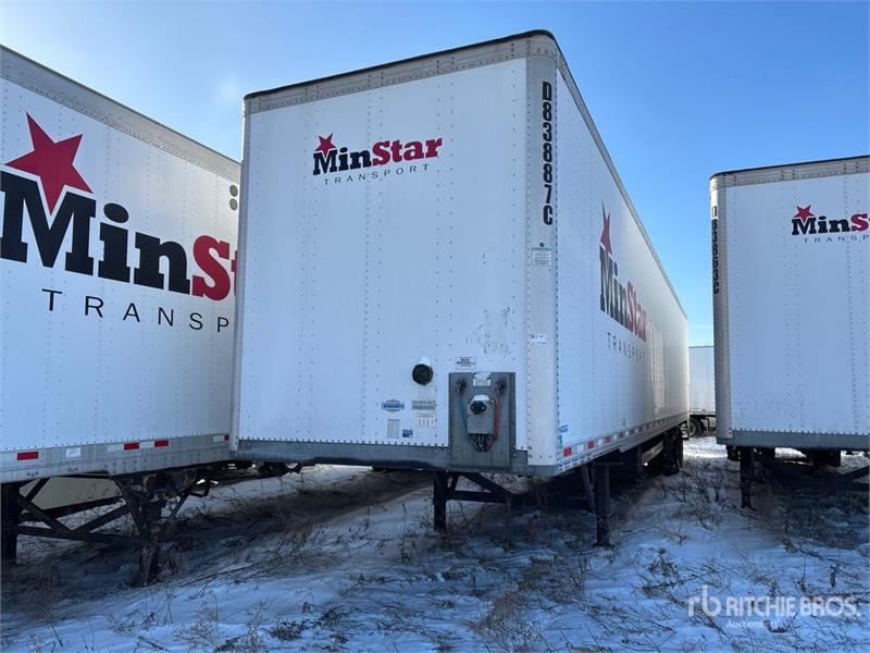 Vanguard 53 ft x 102 in T/A Van Trailer