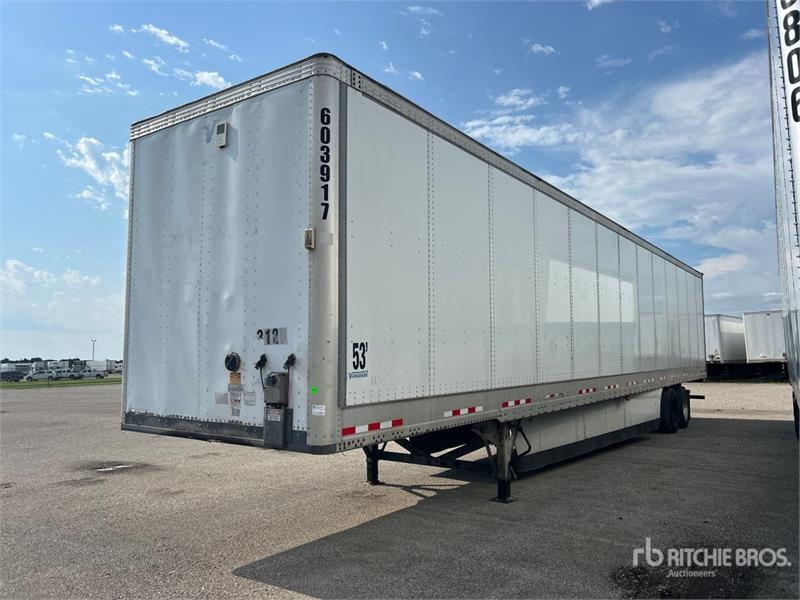 Vanguard 53 ft x 102 in T/A Van Trailer