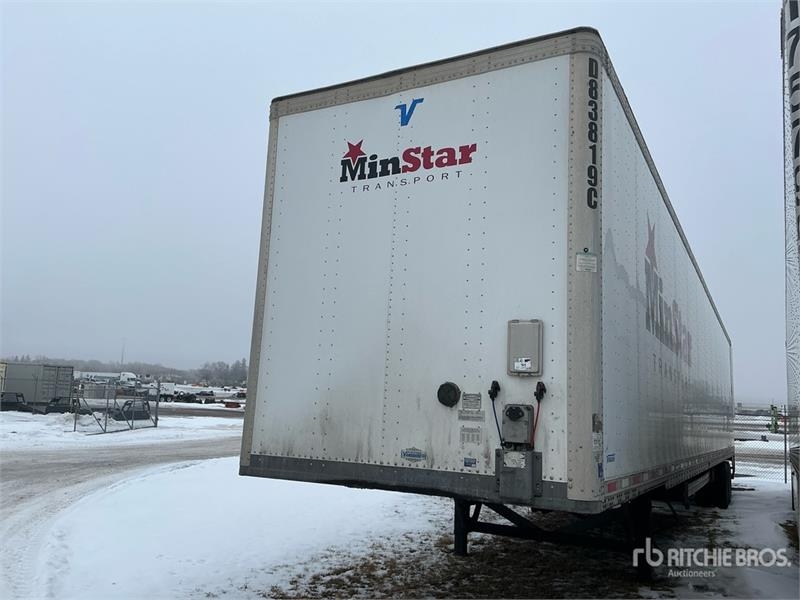 Vanguard 53 ft x 102 in T/A Van Trailer