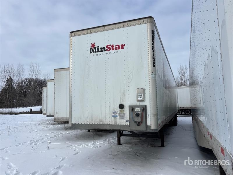 Vanguard 53 ft x 102 in T/A Van Trailer