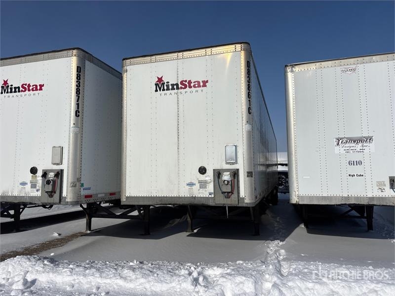 Vanguard 53 ft x 102 in T/A Van Trailer