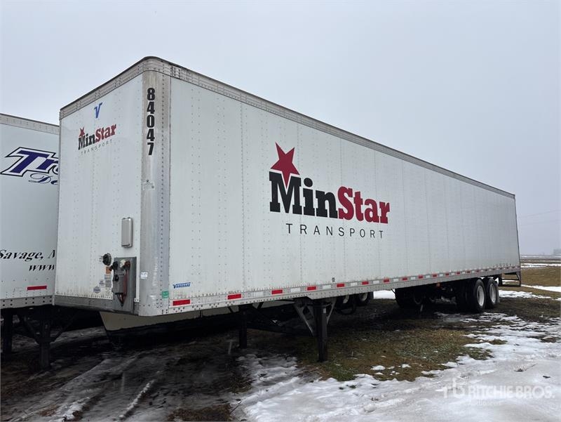 Vanguard 53 ft x 102 in T/A Van Trailer