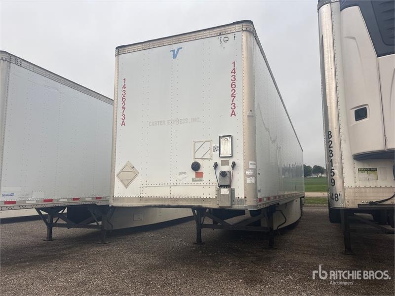 Remorque fourgon Vanguard MaxCube 53 ft x 96 in T/A Van — occasion 2014