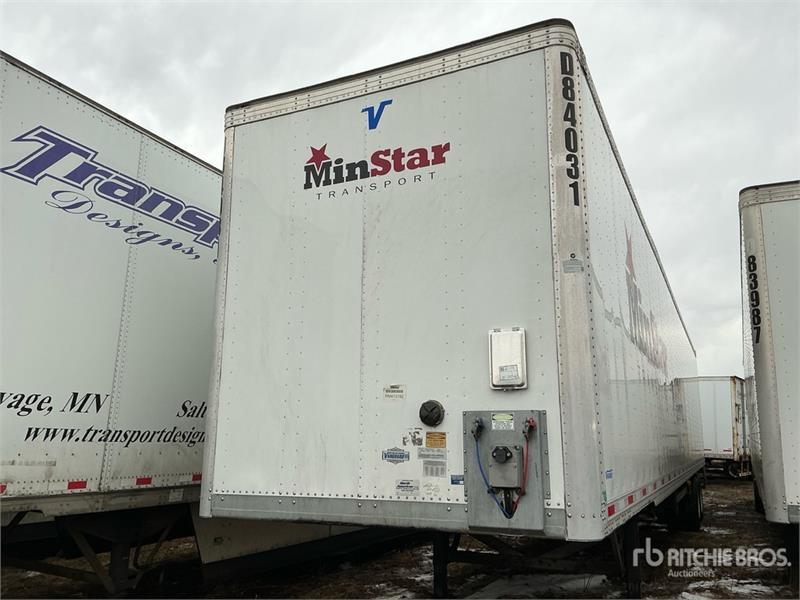 Remorque fourgon Vanguard Maxcube 53 ft x 102 in T/A Specialized Decking Van — occasion 2024