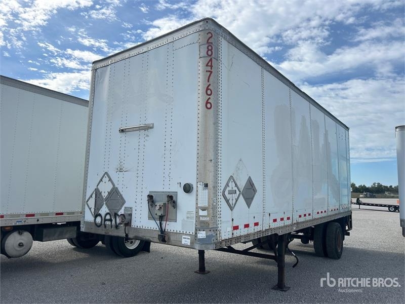 Remorque fourgon Wabash 28 ft x 102 in S/A Van — occasion 2005
