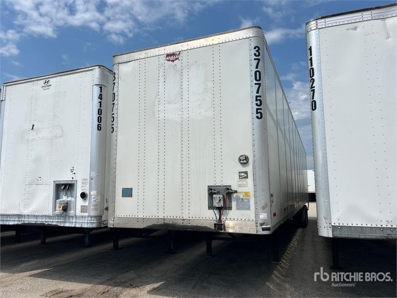 Remorque fourgon Wabash 53 ft x 102 in T/A Van — occasion 2023