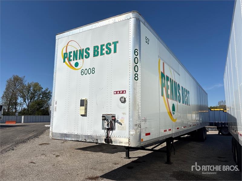 Remorque fourgon Wabash DVCVHPC 53 ft x 102 in T/A Van — occasion 2014