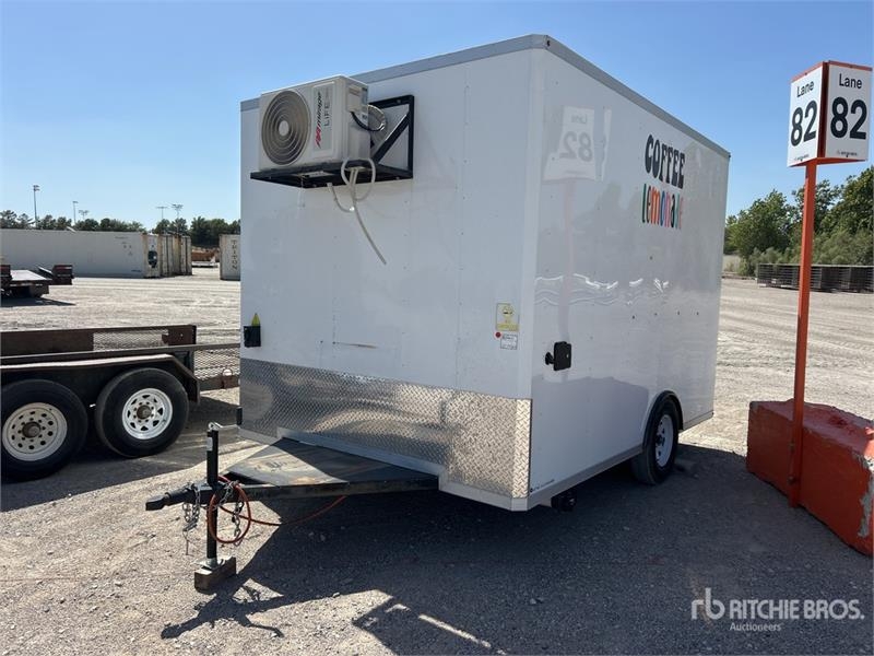 12 ft S/A Food Concession Trailer