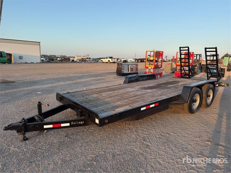 18 ft T/A Equipment Trailer