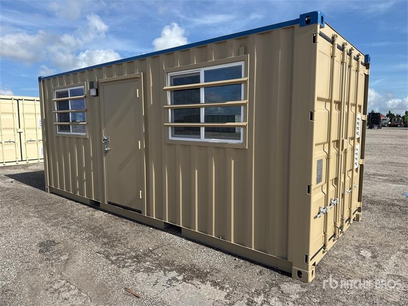 20 ft x 8 ft Container Mobile Office (Unused)