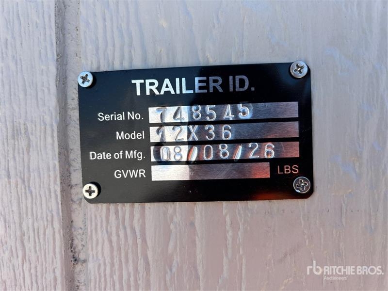 36 ft x 12 ft Portable T/A Mobile Office (Unused)