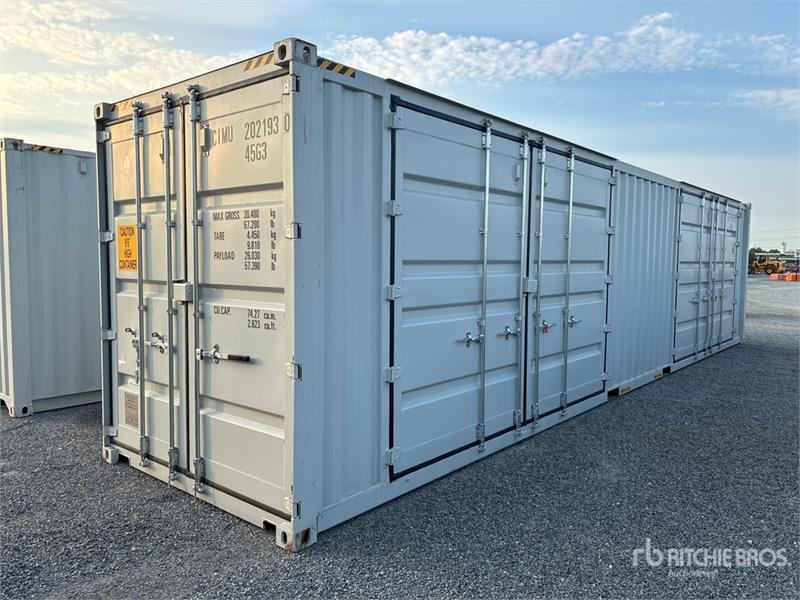 Conteneur de stockage 40 ft High Cube Multi-Door Storage Container — occasion 2026