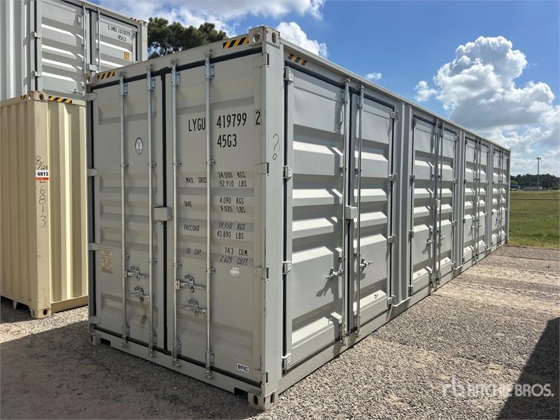40 ft High Cube Multi-Door Storage Container