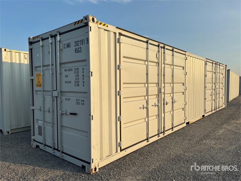 Conteneur de stockage 40 ft High Cube Multi-Door Storage Container — occasion 2026