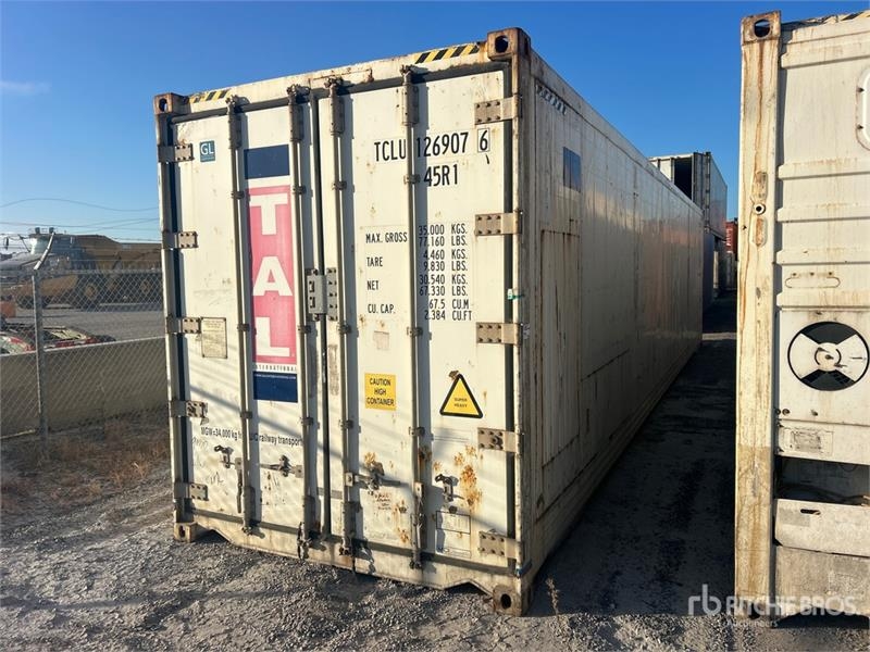 40 ft High Cube Refrigerated Storage Container (In