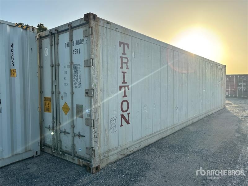 40 ft High Cube Refrigerated Storage Container (In