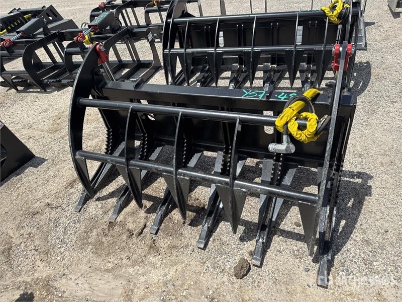 Faneur All-Star 60 in E-Series Grapple Skid Steer Root Ra — occasion