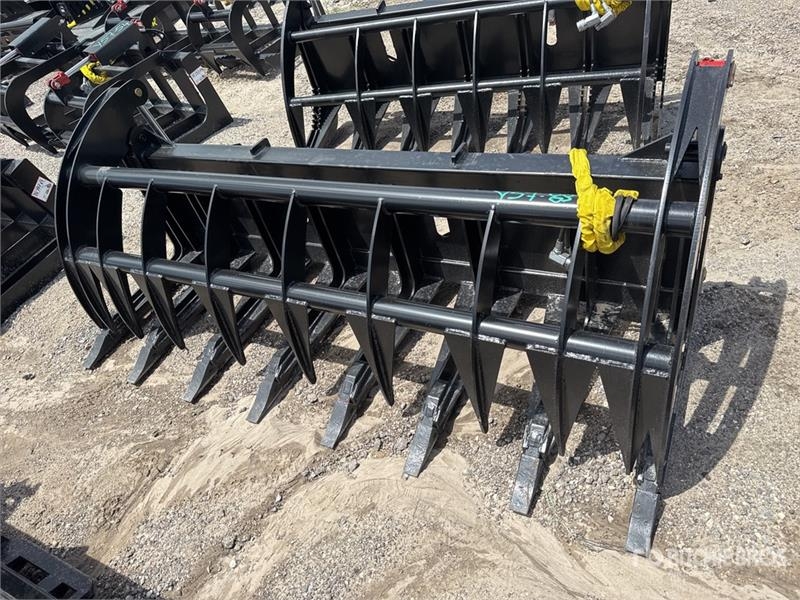 Faneur All-Star 84 in Grapple Skid Steer Root Rake (Unuse — occasion