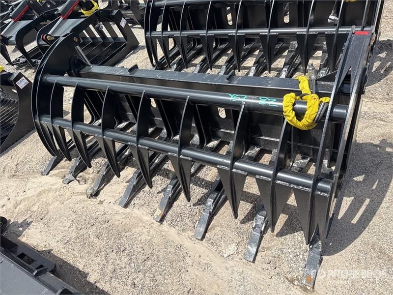 Faneur All-Star 84 in Grapple Skid Steer Root Rake (Unuse — occasion
