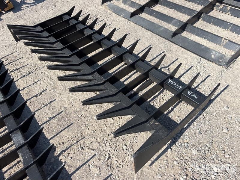 Faneur All-Star 84 in Skid Steer Landscape Rake (Unused) — occasion