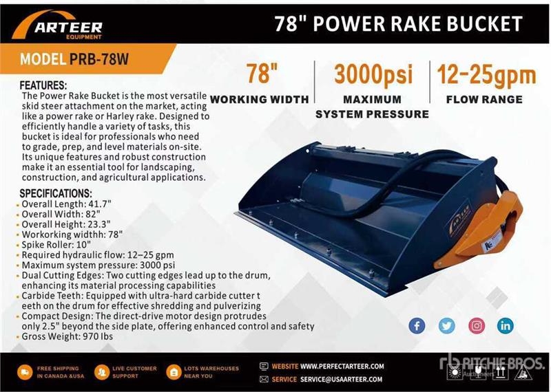 Faneur Arteer PRB-78W — occasion 2026