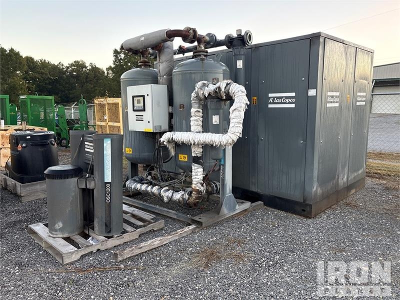 Compresseur Atlas Copco G200 Skid-Mounted 250 HP A/C with Dryer A — occasion