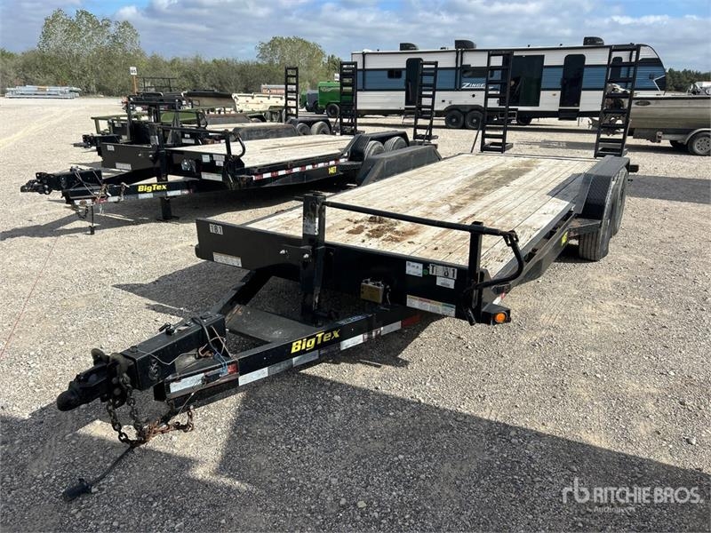 Remorque porte-engins Big Tex 14ET-20 20 ft T/A Equipment — occasion 2018