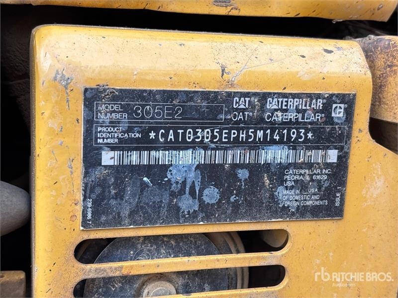 Mini-pelle Caterpillar 305E2 CR Mini — occasion 2021
