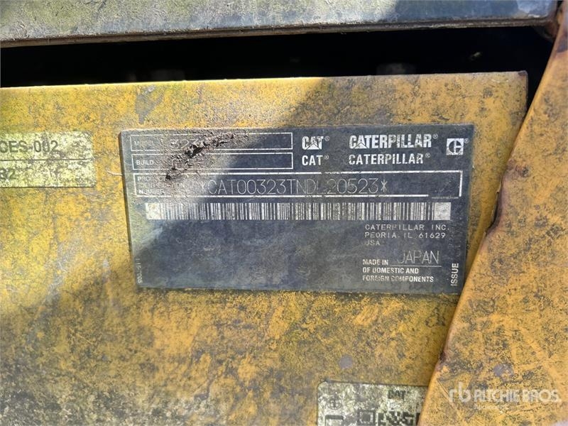 Pelle sur chenilles Caterpillar 323 Tracked — occasion 2023, 2 619 h