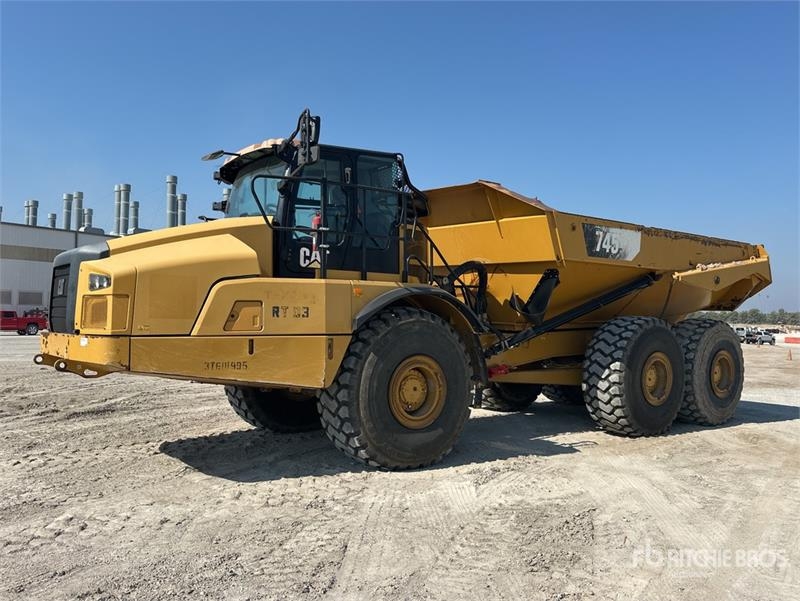 Tombereau articulé Caterpillar 745 Articulated Dump — occasion 2019, 7 969 h