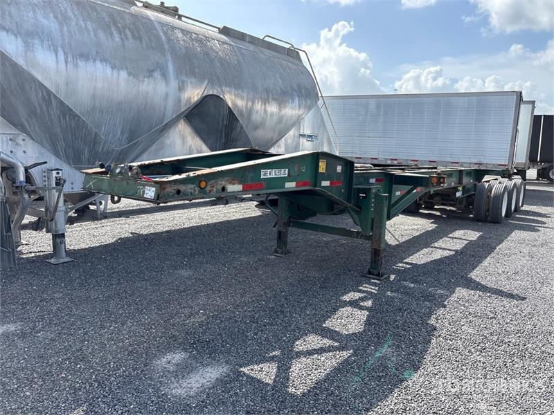 Chassis King King 20 ft Tri/A Container Trailer