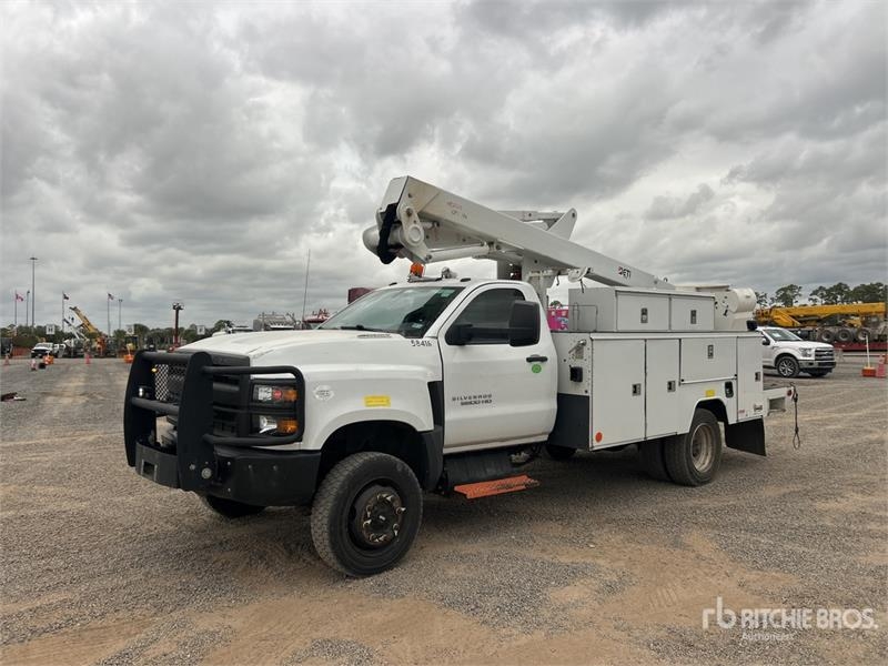 Camion nacelle Chevrolet ETC37IH 37 ft on Chevrolet Silverado 6500HD 4x4 Bu — occasion 2019