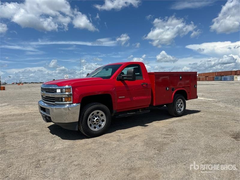 Utilitaire benne Chevrolet Silverado 3500HD — occasion 2016