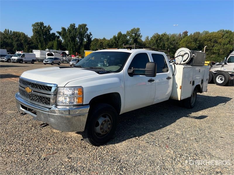 Camion municipal Chevrolet Silverado 3500HD — occasion 2014