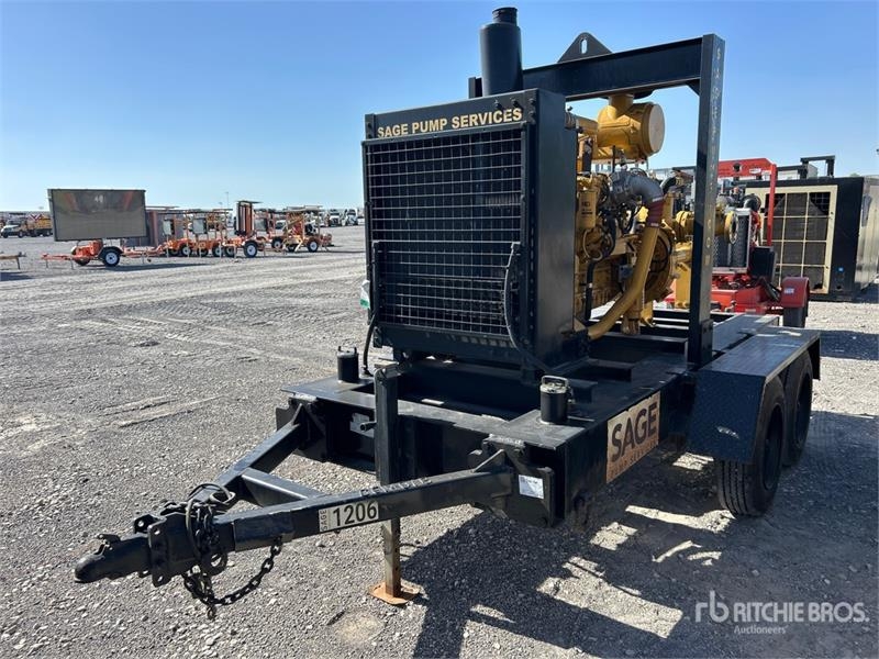 Cornell Trailer-Mounted Water Pump