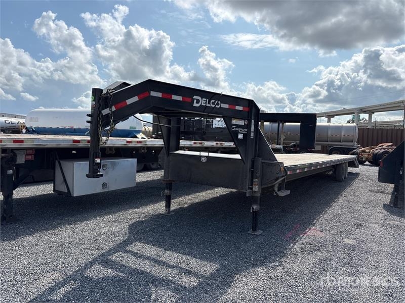 Remorque porte-engins Delco 40 ft T/A Gooseneck Equipment — occasion 2026