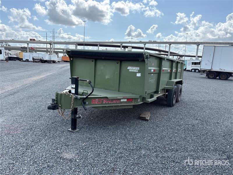 Remorque benne Utility ED Trailers 16 ft T/A Dump — occasion 2026