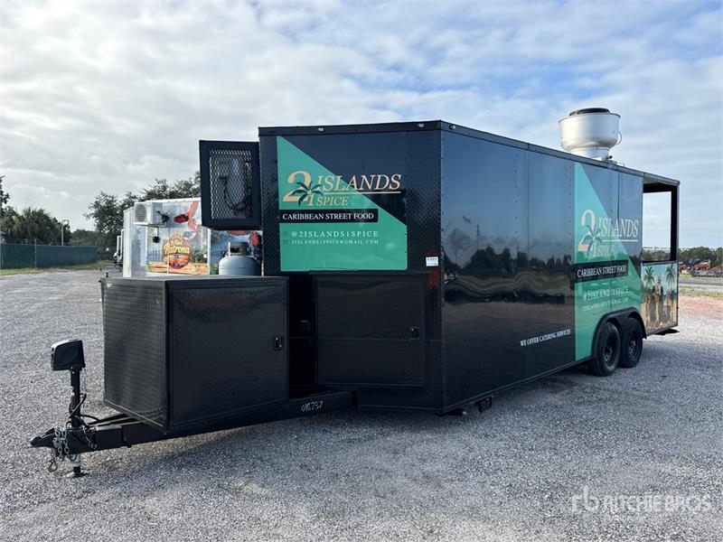Remorque Empire Cargo 25 ft T/A Food Concession — occasion 2025