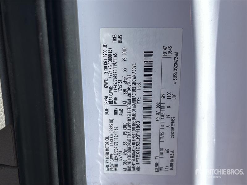 Fourgon utilitaire Ford F-150 — occasion 2020
