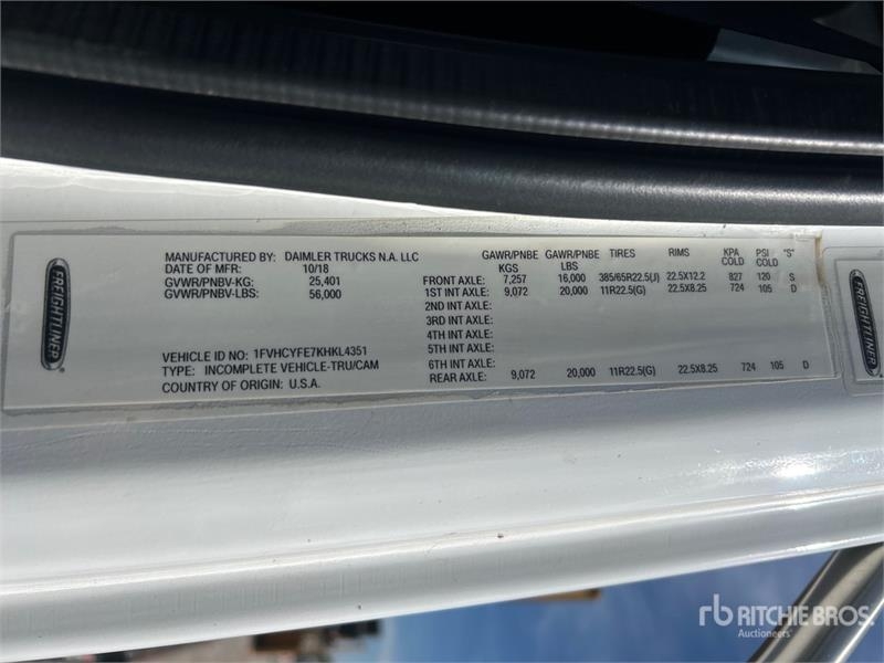 Camion foreuse Freightliner M2 106 — occasion 2019