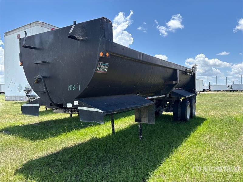 Fruehauf 28 ft T/A Frameless End Dump Trailer