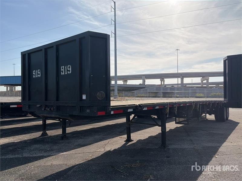 Remorque à ridelles Fruehauf 48 ft T/A Flatbed — occasion 1998