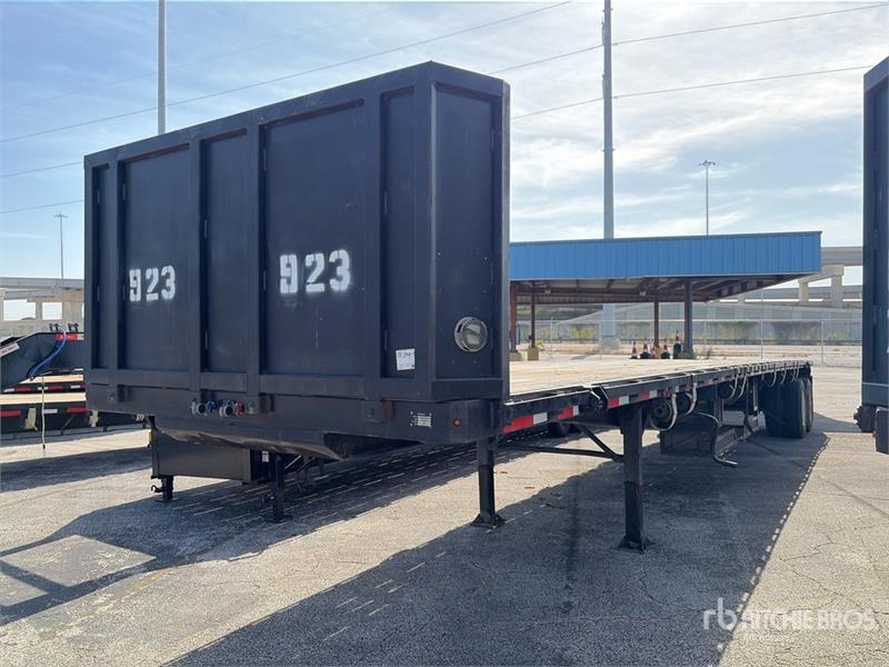 Remorque à ridelles Fruehauf 48 ft T/A Flatbed — occasion 1998