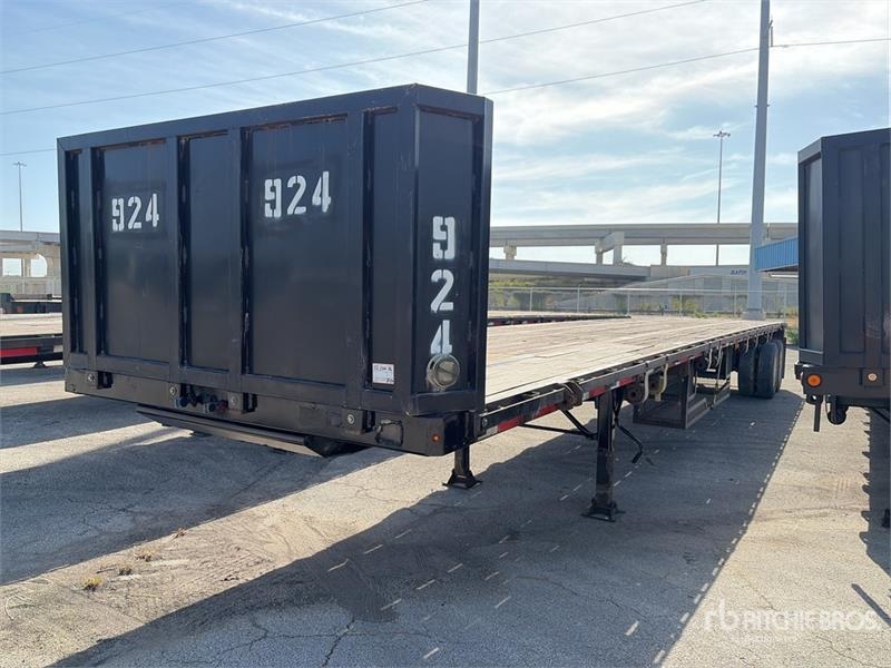 Remorque à ridelles Fruehauf 48 ft T/A Flatbed — occasion 1998
