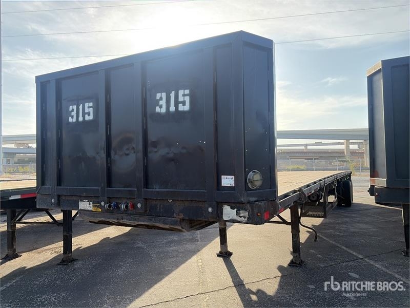 Remorque à ridelles Fruehauf 48 ft T/A Flatbed — occasion 1998