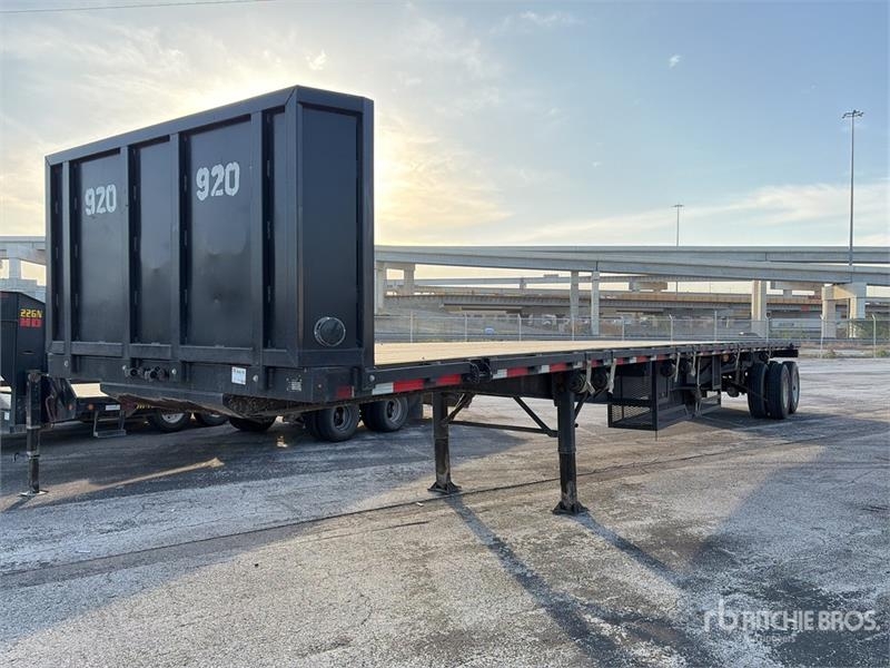 Remorque à ridelles Fruehauf 48 ft T/A Flatbed — occasion 1998