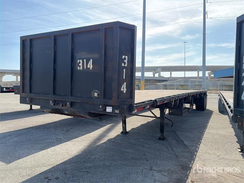 Remorque à ridelles Fruehauf 48 ft T/A Flatbed — occasion 1998