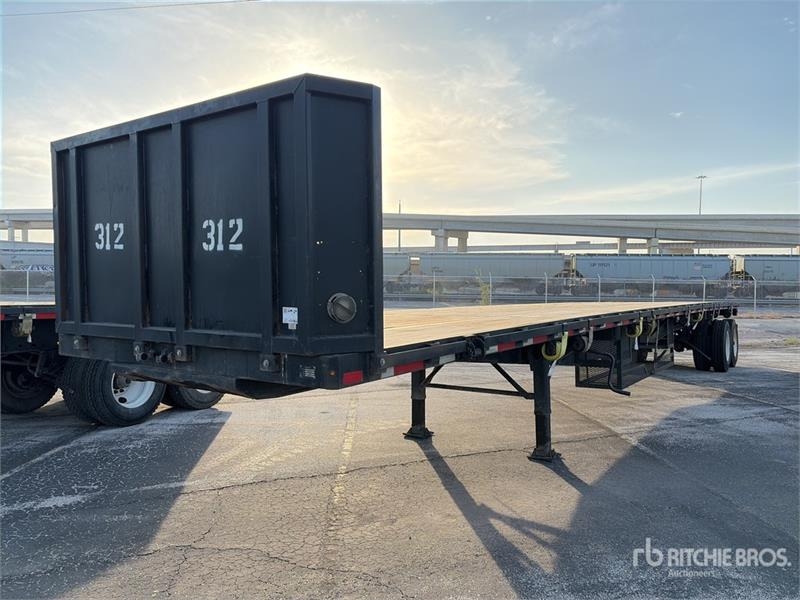 Remorque à ridelles Fruehauf 48 ft T/A Flatbed — occasion 1998