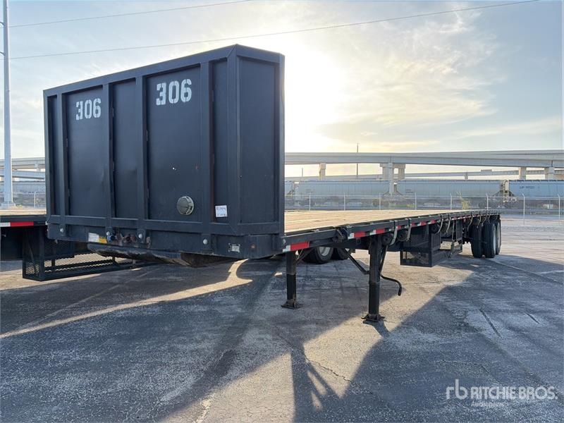 Remorque à ridelles Fruehauf 48 ft T/A Flatbed — occasion 1998