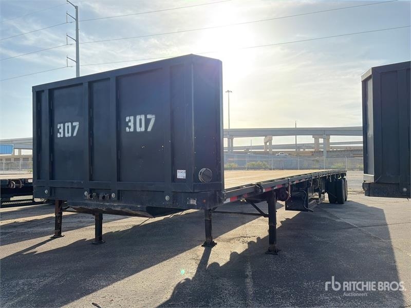 Remorque à ridelles Fruehauf 48 ft T/A Flatbed — occasion 1998